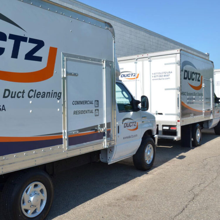 Fleet of trucks