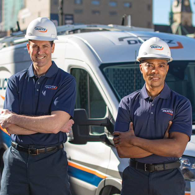 Ductz service techs