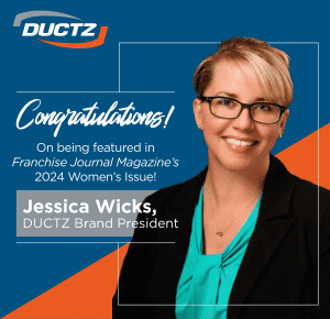 Ductz President Jessica Wicks featured in Franchise Magazine