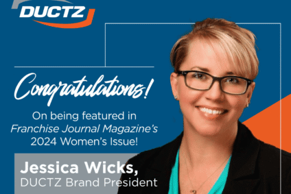 Ductz President Jessica Wicks featured in Franchise Magazine